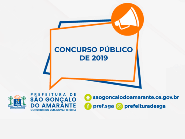 CONCURSO PÚBLICO N.º 001/2019